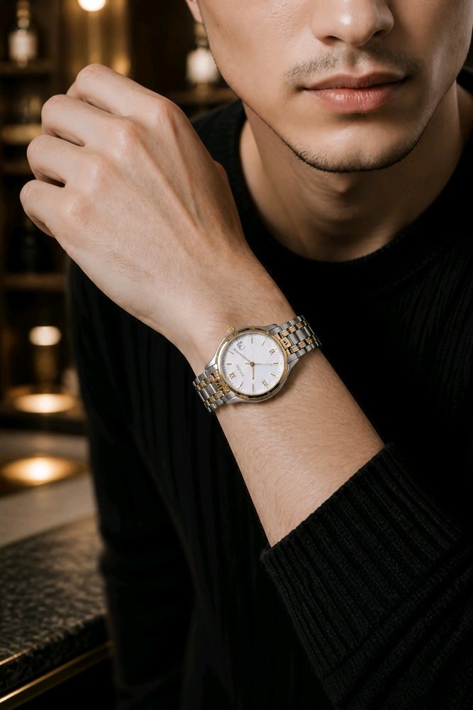 INTIMA Moda Vintage 23k Golden watch IN188 INTIMA Moda Vintage 23k Golden watch IN188