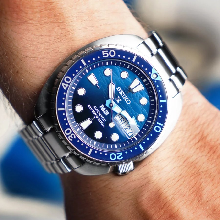 SEIKO Prospex 'Great Blue' Turtle Scuba PADI SRPK01K1 SEIKO Prospex 'Great Blue' Turtle Scuba PADI SRPK01K1