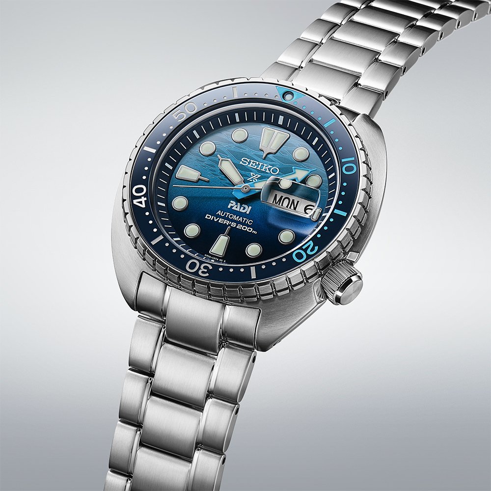 SEIKO Prospex 'Great Blue' Turtle Scuba PADI SRPK01K1 SEIKO Prospex 'Great Blue' Turtle Scuba PADI SRPK01K1
