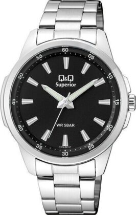 Q&Q Ρολόι Από Ατσάλι C21A-001VY