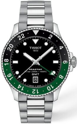 Tissot Seastar 1000 GMT 40mm T120.850.11.051.00